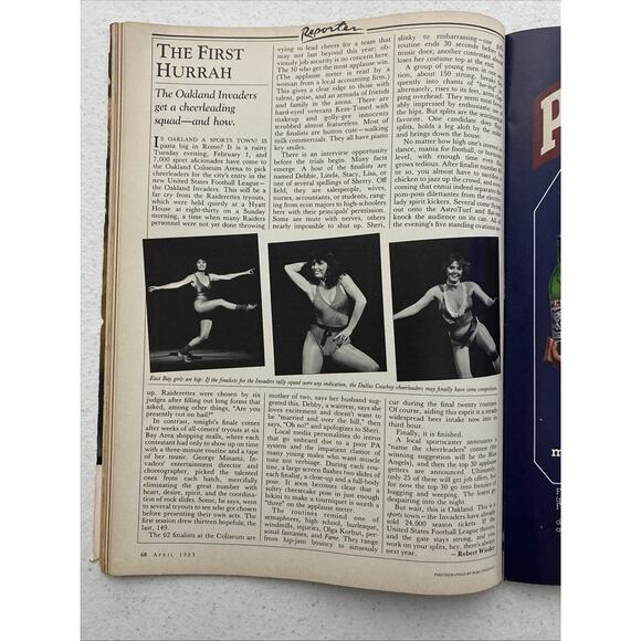 RARE VTG California Magazine April 1983 Reagan’s Ronald Nancy Reagan Bill Walton - Picture 7 of 10